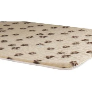 Beeztees Vetbed Antislip - Voetafdruk Grijs 3 Beeztees Vetbed Antislip - Voetafdruk Grijs