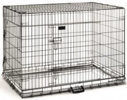 Beeztees - Hondenbench 2-deurs (zwart) 7 Beeztees - Hondenbench 2-deurs (zwart) -Dierbenodigdheden-Honden DIERENWINKELXL20591 shoparticle