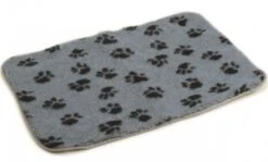 Beeztees Vetbed Antislip - Voetafdruk Grijs 7 Beeztees Vetbed Antislip - Voetafdruk Grijs -Dierbenodigdheden-Honden DIERENWINKELXL20671 shoparticle