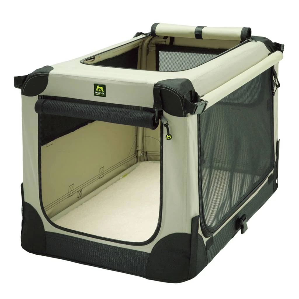 Maelson Soft Kennel Hondenbench - Tan - 92 X 64 X 64 Cm 3 Maelson Soft Kennel Hondenbench - Tan - 92 X 64 X 64 Cm
