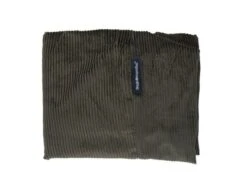 Hoes Hondenbed Chocolade Bruin Ribcord Superlarge