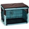 Beeztees Benchhoes Bruin/mint -Dierbenodigdheden-Honden hoes voor hondenbench bruinmint 89 x 60 x 66 cm 8712695144427 2 0 300x300