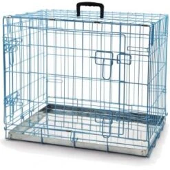 Beeztees Hondenbench 2 Deurs Blauw. 62 X 44 X 49 Cm 5 Beeztees Hondenbench 2 Deurs Blauw. 62 X 44 X 49 Cm -Dierbenodigdheden-Honden hondenbench 2 deurs blauw 62 x 44 x 49 cm 8712695148579 3 0 300x300 1