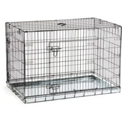 Beeztees - Hondenbench 2-deurs (zwart)