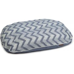 Beeztees Hondenkussen Ovaal ZigZag Blauw 112 Cm 3 Beeztees Hondenkussen Ovaal ZigZag Blauw 112 Cm