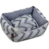 Beeztees Hondenmand ZigZag Blauw 55 X 50 X 20 Cm -Dierbenodigdheden-Honden hondenmand zigzag blauw 55 x 50 x 20 cm 8712695162919 1 0 300x300
