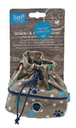 Lief! Snack- En Poepzak Buidel - Boys (inclusief 20 Poepzakjes)