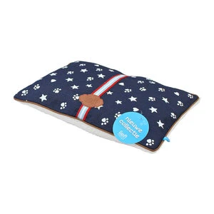 Lief! Unisex Hondenkussen Tweezijdig Jeans - 87 X 52 Cm - Afbeelding 2