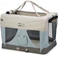 Beeztees Nylon Hondenbench Travel Time 91 X 63 X 63 Cm -Dierbenodigdheden-Honden nylon hondenbench travel time 91 x 63 x 63 cm 8712695160632 6 0 300x300