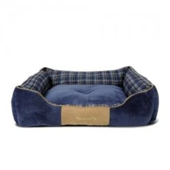 Scruffs Highland Box Bed - Blauw - M -Dierbenodigdheden-Honden product scruffs highland box bed blauw m none 3 1475051551 35622