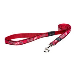 Rogz Hondenlijn - Armed Response - Red Bone -Dierbenodigdheden-Honden rogz hondenlijn armed response red bone 54390 0300 none