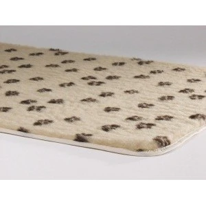 Beeztees Vetbed Beige Met Pootjesprint Voor Honden Large 3 Beeztees Vetbed Beige Met Pootjesprint Voor Honden Large