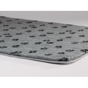 Beeztees Vetbed Grijs Met Pootjesprint Voor Honden Extra Large 3 Beeztees Vetbed Grijs Met Pootjesprint Voor Honden Extra Large